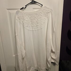 Aerie White Women's Sweatshirt